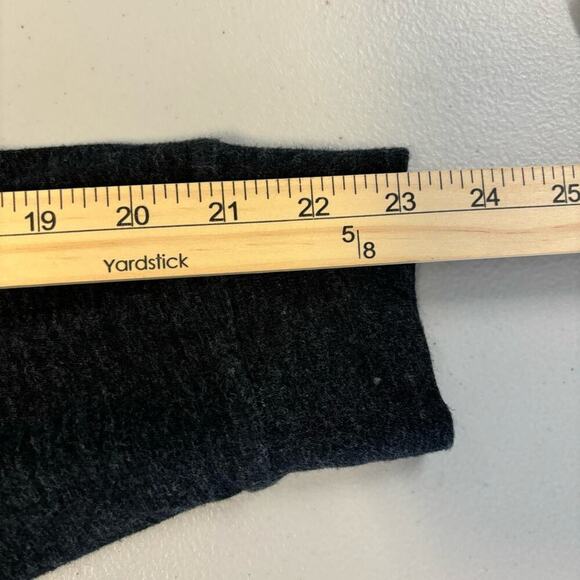 Polo Ralph Lauren Men's L Dark Gray Heather Long Sleeve Cotton V Neck T-Shirt - Picture 9 of 11